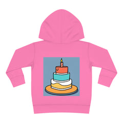 Toddler Birthday - Pullover Fleece Hoodie