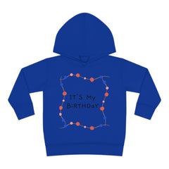 Toddler Birthday - Pullover Fleece Hoodie