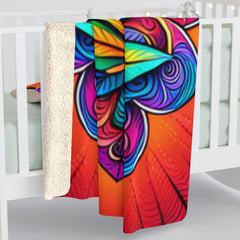 420 Colorful - Sherpa Fleece Blanket