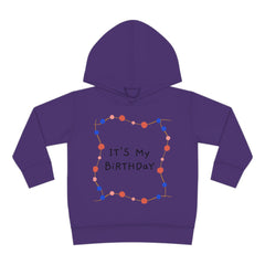 Toddler Birthday - Pullover Fleece Hoodie