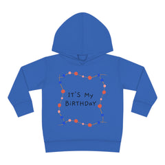 Toddler Birthday - Pullover Fleece Hoodie