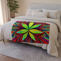 Psychedelic 420 - Soft Polyester Blanket