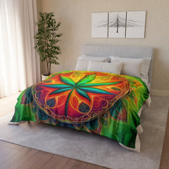 420 Leaf - Soft Polyester Blanket