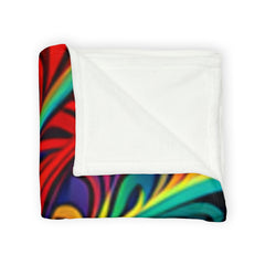 Psychedelic 420 - Soft Polyester Blanket