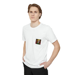 Dia de Los Muertos Conejo - Unisex Pocket T-shirt