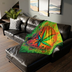 420 Leaf - Soft Polyester Blanket