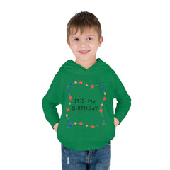 Toddler Birthday - Pullover Fleece Hoodie