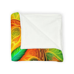 420 Leaf - Soft Polyester Blanket