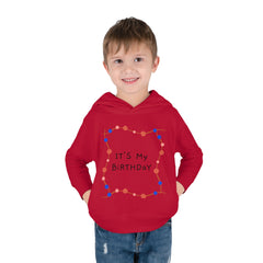 Toddler Birthday - Pullover Fleece Hoodie