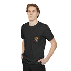 Dia de Los Muertos Conejo - Unisex Pocket T-shirt