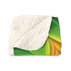 420 Leaf - Sherpa Fleece Blanket