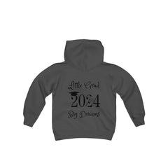 Princess Little Grad, Big Dream - Youth Heavy Blend Hooded Sweatshirt