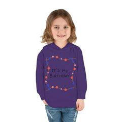 Toddler Birthday - Pullover Fleece Hoodie