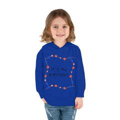 Toddler Birthday - Pullover Fleece Hoodie