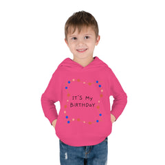 Toddler Birthday - Pullover Fleece Hoodie