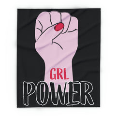 GRLpower. Arctic Fleece Blanket