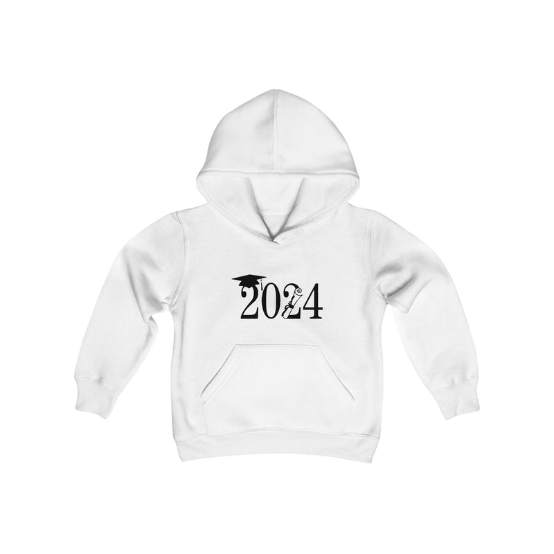 2024 Little Graduate -  Youth Heavy Blend Hooded Sweatshirt