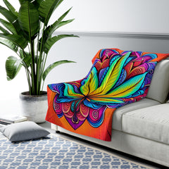 420 Colorful - Sherpa Fleece Blanket