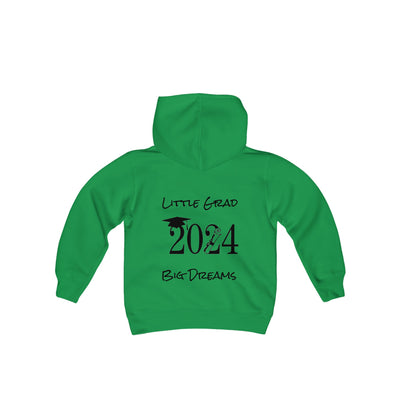 2024 Little Grad, Big Dreams - Youth Heavy Blend Hooded Sweatshirt