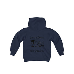 2024 Little Grad, Big Dreams - Youth Heavy Blend Hooded Sweatshirt