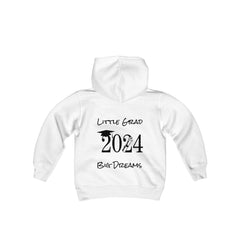 2024 Little Grad, Big Dreams - Youth Heavy Blend Hooded Sweatshirt