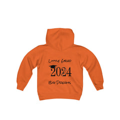 2024 Little Grad, Big Dreams - Youth Heavy Blend Hooded Sweatshirt