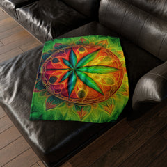 420 Leaf - Soft Polyester Blanket