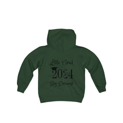 Princess Little Grad, Big Dream - Youth Heavy Blend Hooded Sweatshirt