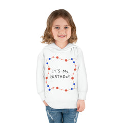 Toddler Birthday - Pullover Fleece Hoodie