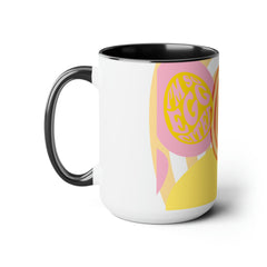 I'm so Eggcited - Two-Tone Coffee Mugs, 15oz