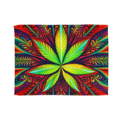 Psychedelic 420 - Soft Polyester Blanket