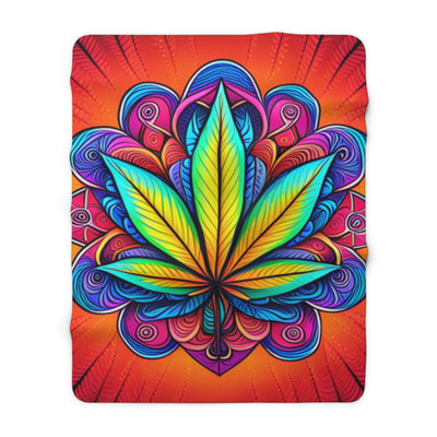 420 Colorful - Sherpa Fleece Blanket