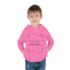 Toddler Birthday - Pullover Fleece Hoodie