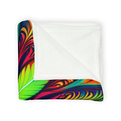 Psychedelic 420 - Soft Polyester Blanket