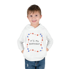 Toddler Birthday - Pullover Fleece Hoodie