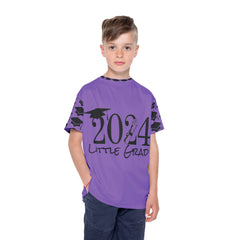 PURPLE2024 Lil Grad - Kids Sports Jersey (AOP)