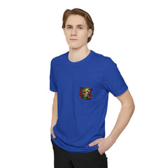 Dia de Los Muertos Conejo - Unisex Pocket T-shirt