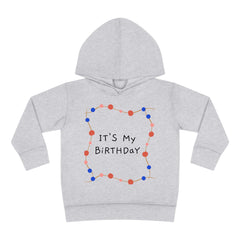 Toddler Birthday - Pullover Fleece Hoodie