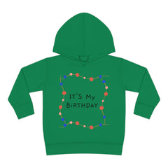 Toddler Birthday - Pullover Fleece Hoodie