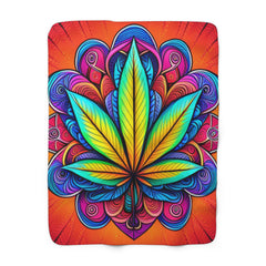 420 Colorful - Sherpa Fleece Blanket