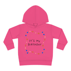 Toddler Birthday - Pullover Fleece Hoodie