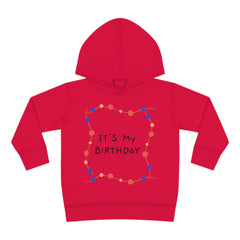 Toddler Birthday - Pullover Fleece Hoodie