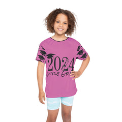 PINK2024 Lil Grad - Kids Sports Jersey (AOP)