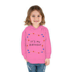 Toddler Birthday - Pullover Fleece Hoodie