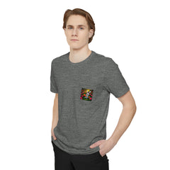 Dia de Los Muertos Conejo - Unisex Pocket T-shirt