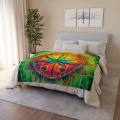 420 Leaf - Soft Polyester Blanket