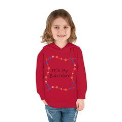 Toddler Birthday - Pullover Fleece Hoodie