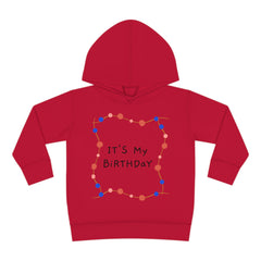 Toddler Birthday - Pullover Fleece Hoodie