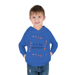 Toddler Birthday - Pullover Fleece Hoodie