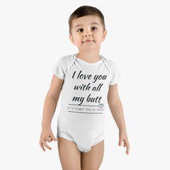 All my Butt - Onesie® Organic Baby Bodysuit